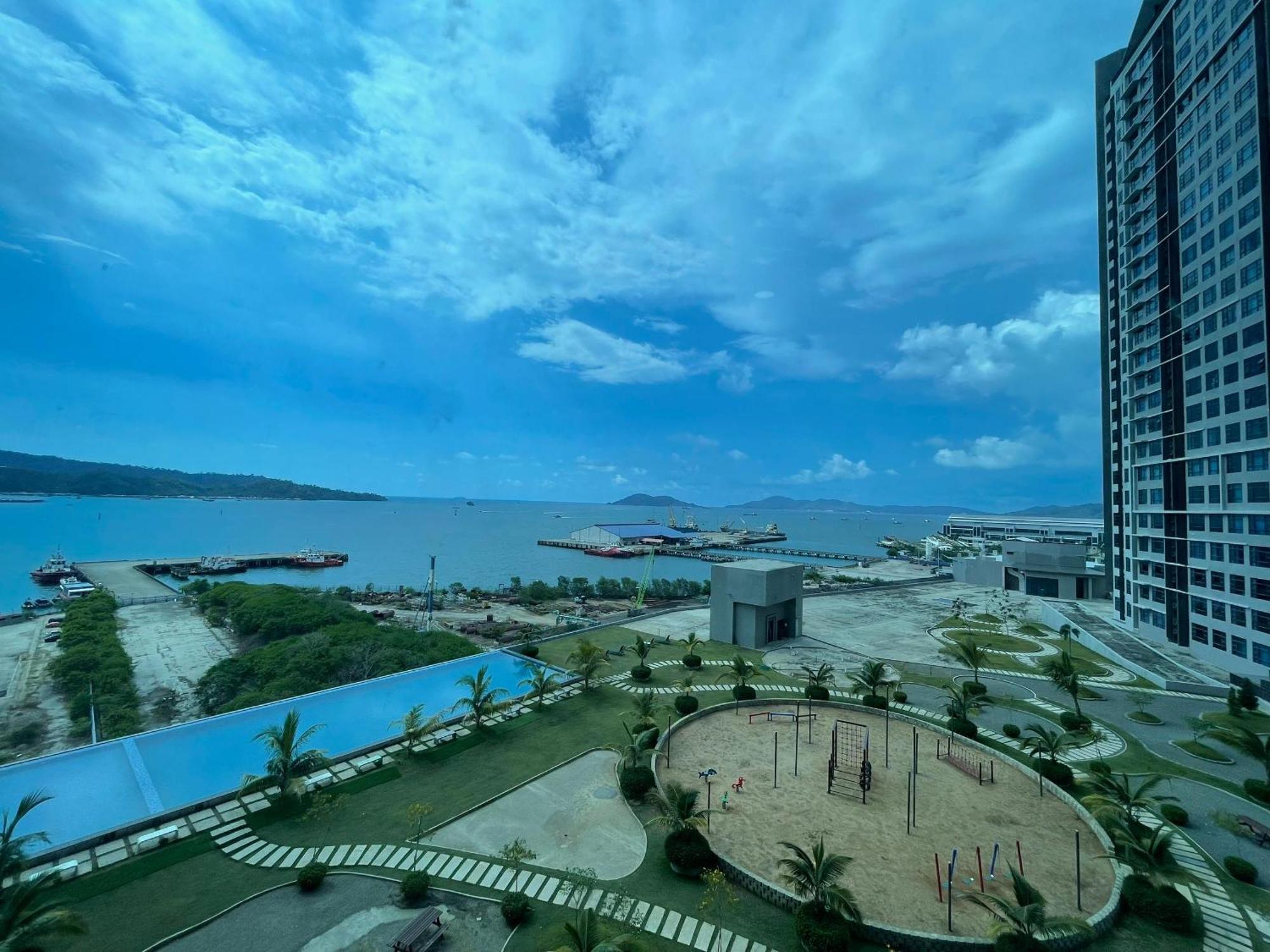 Vv Homestay Jesselton Quay Surla Sabah Mall Kk 亚庇贵赴行馆 Kota Kinabalu Luaran gambar