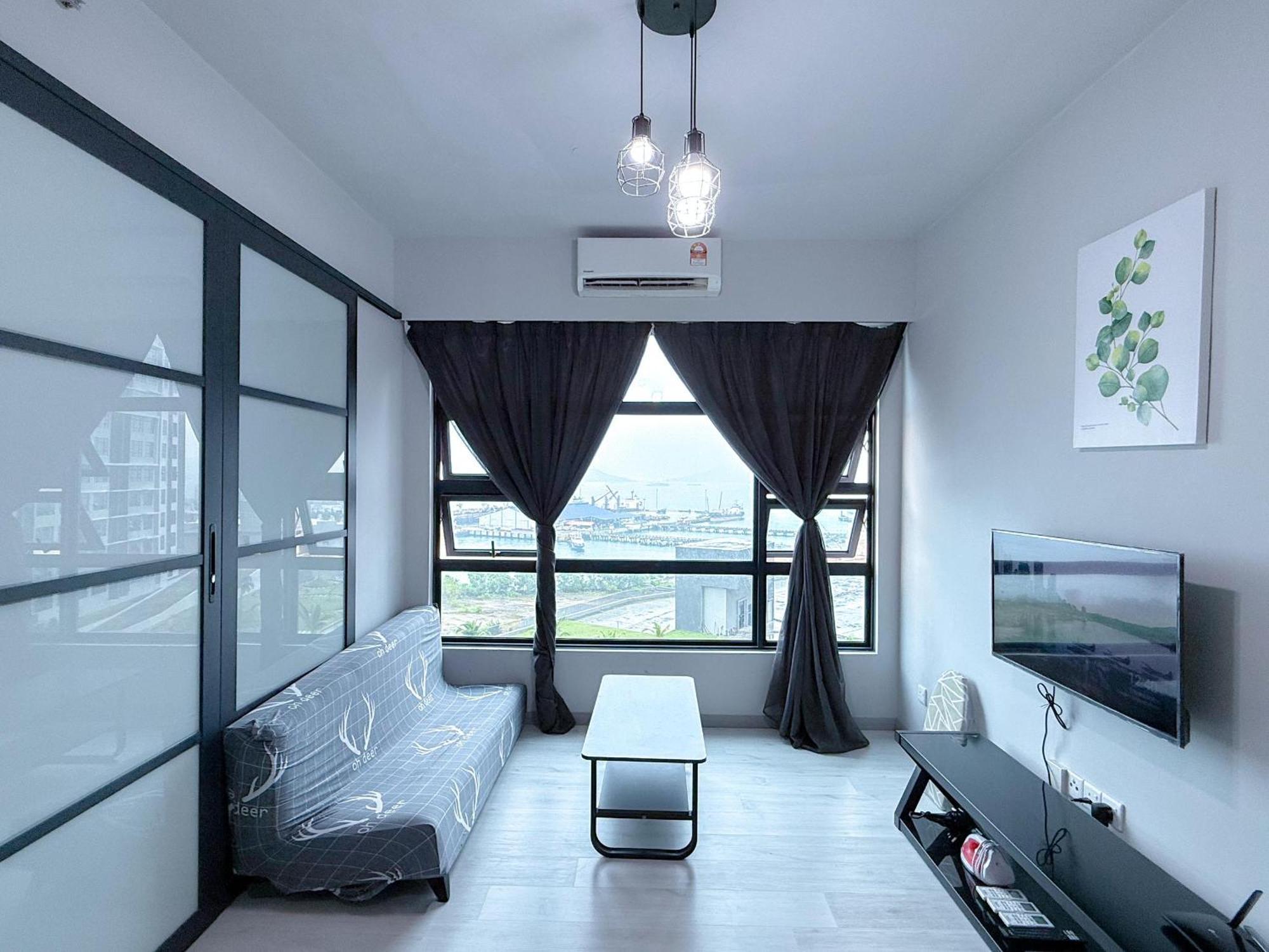 Vv Homestay Jesselton Quay Surla Sabah Mall Kk 亚庇贵赴行馆 Kota Kinabalu Luaran gambar