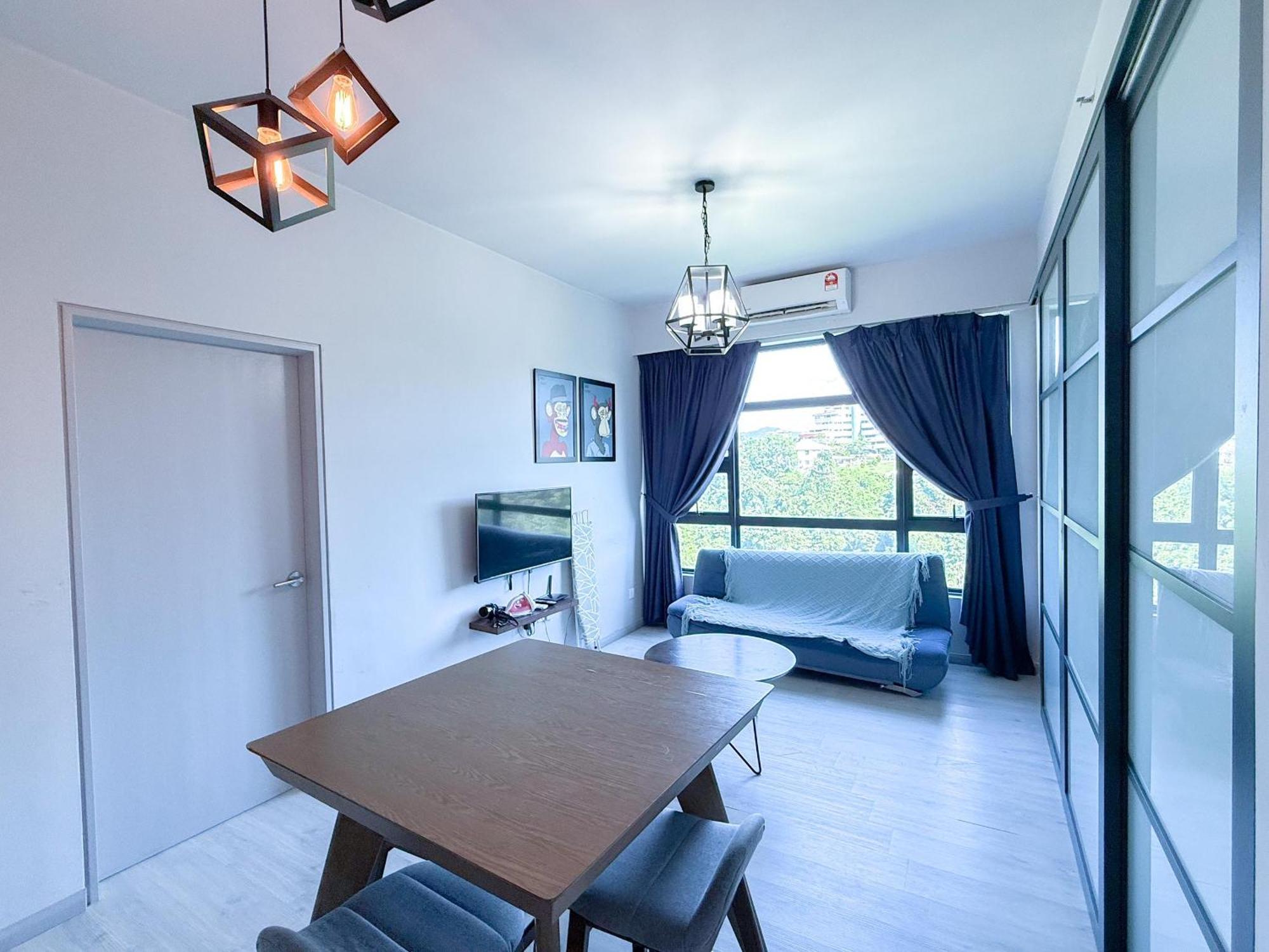 Vv Homestay Jesselton Quay Surla Sabah Mall Kk 亚庇贵赴行馆 Kota Kinabalu Luaran gambar